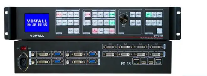 VDWALL lvp8601 Multi-Оконные рамы синхронизации процессор hd + SD аналоговый цифровой