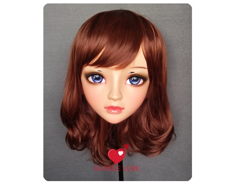 Маска кигуруми из японского аниме (DM-WIG09) маска для косплея Лолиты Crossdressing BJD Masks'