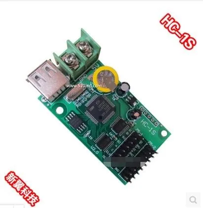 USB порт полноцветная светодиодная карта управления U диск асинхронный