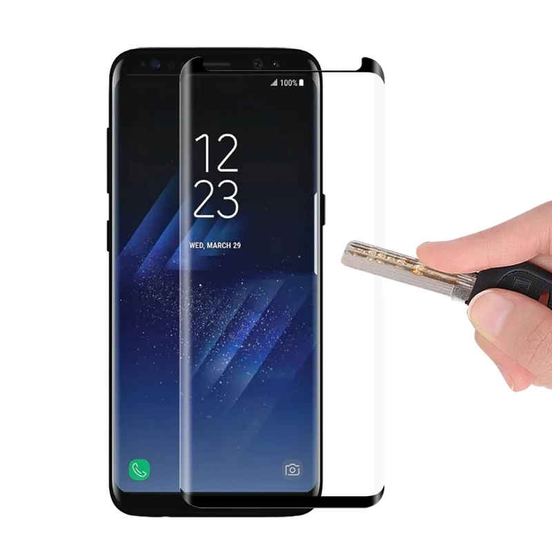 Защитное стекло для Samsung Galaxy S9 защитное с полным покрытием S8 Plus Note 8 9|Защитные