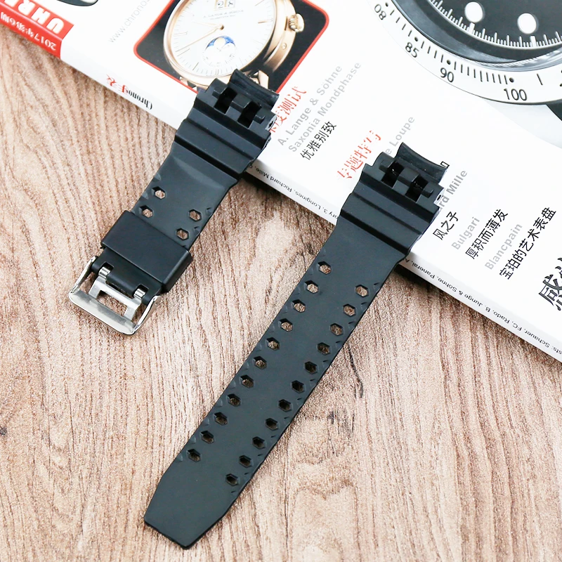 Аксессуары для часов из полимера Черный Сменный ремешок аксессуары Casio G Shock