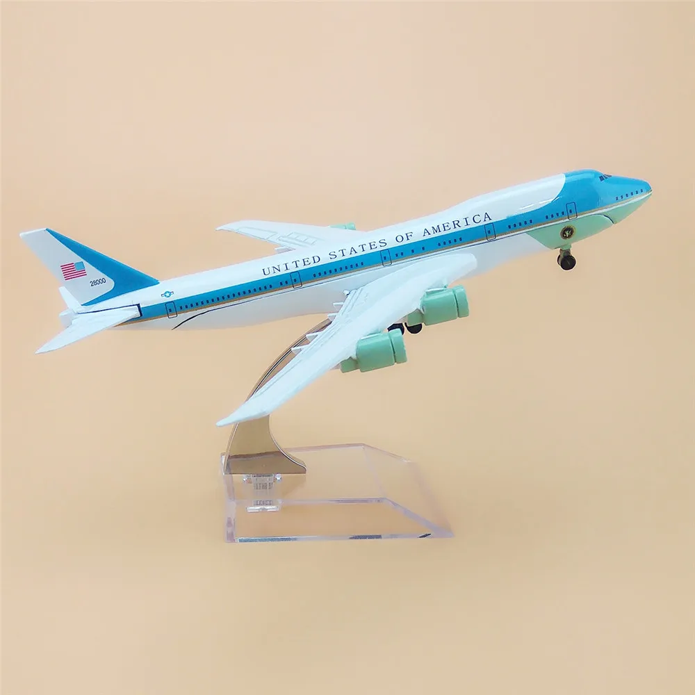 Воздушный Соединенных Штатов Америки авиакомпаний Air Force One Boeing 747 B747 модель