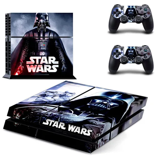 Star Wars battleпередний 2 наклейка для PS4 виниловая наклейка, стикер для консоли sony Playstation 4 и 2 контроллера наклейка для PS4 наклейка - Цвет: GYTM0270