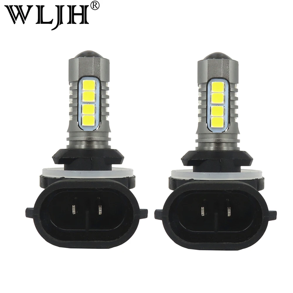WLJH 2x автомобиль светодиодный светильник 881 H27 2835 SMD & 3030 чип противотуманного