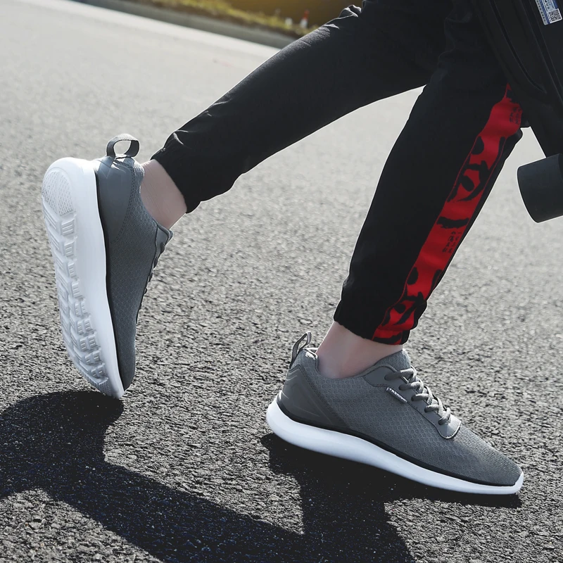 Мода 2019 мужская повседневная обувь Летняя уличная дышащая Рабочая мужские