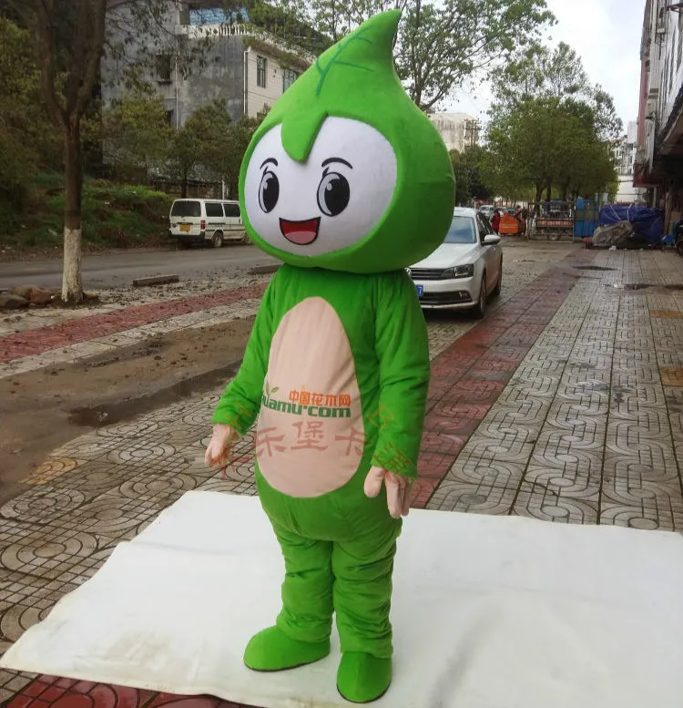 Костюм листьев талисмана костюмы для продажи маскарадное платье Карнавальная