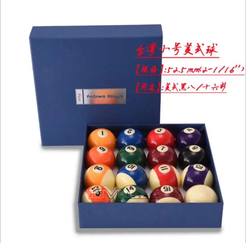 Новый черный 8 Хрустальный бильярдный мяч американский шестнадцать цветов бар