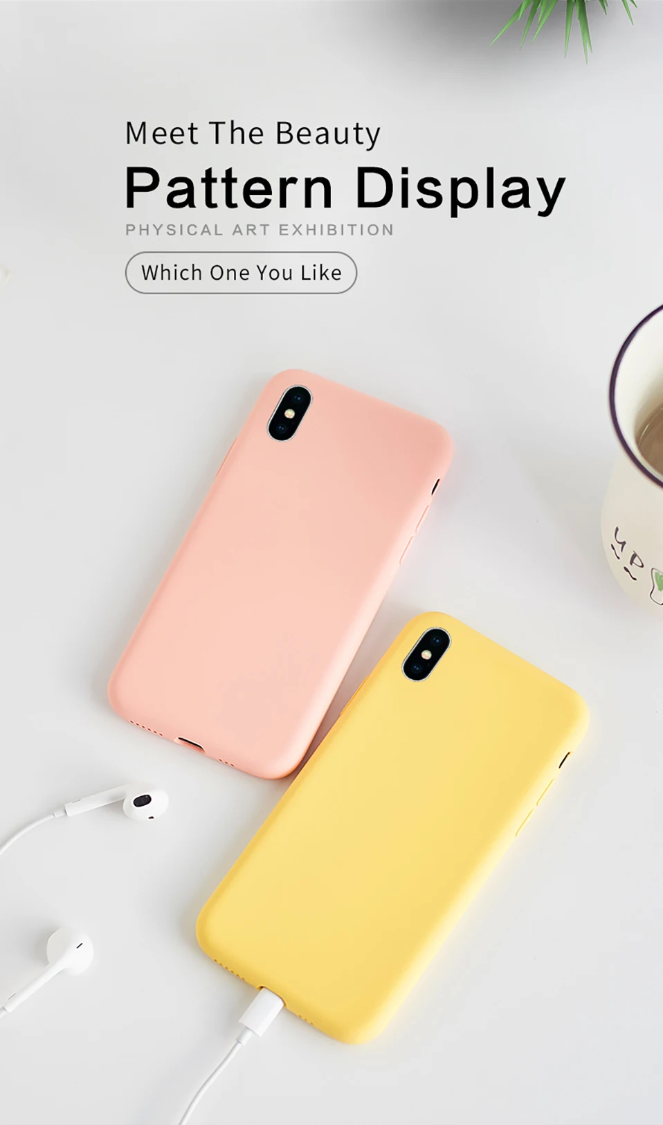 Официальный жидкий силиконовый чехол для iPhone 7, 8, 6, 6 Plus, однотонный Прозрачный Бампер для iPhone X, Xs, Max, XR, Funda Coque Capa