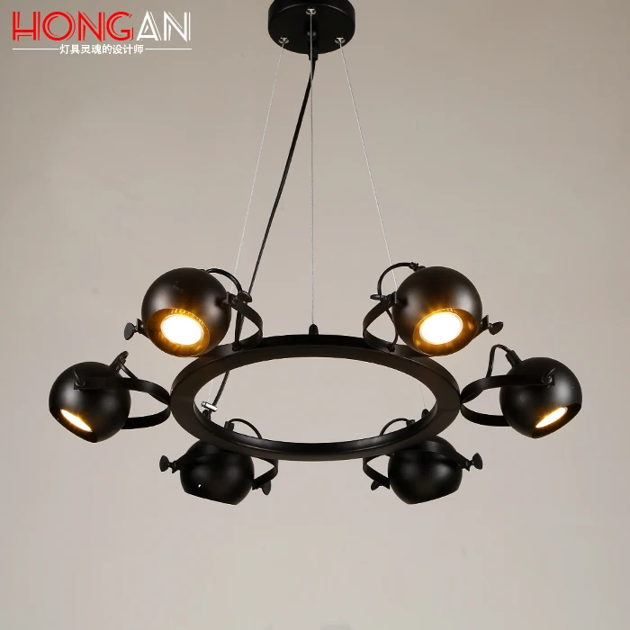 Американский простой светодиодный прожектор Проект кафе винтажный волшебный