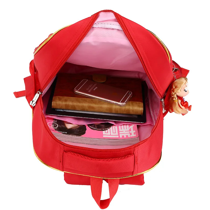 

kids Student School Bag On Wheels Children School Rolling Backpacks for Children Shoulder Bag for Girls School Trolley Bags