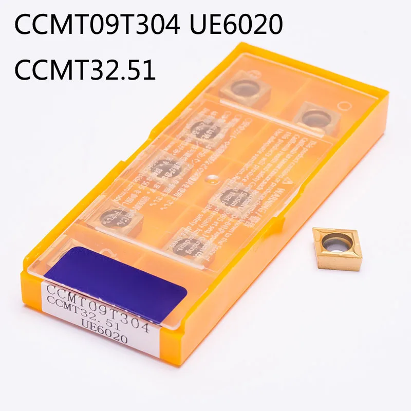 CCMT09T304 UE6020 CCMT32.51 50 шт./компл. вставьте нож ZCC. CT про Вольфрам вставка Расточная