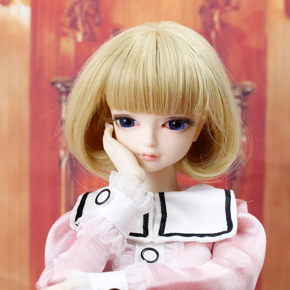 MMGIRL BJD fortune days 1/4 45 см с/без одежды с короткими светлыми волнистыми волосами и