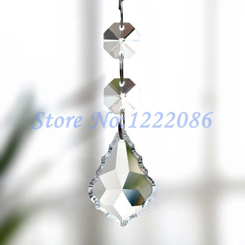 

glass chandelier crystal pendalogue prisms chandelier replacement free rings