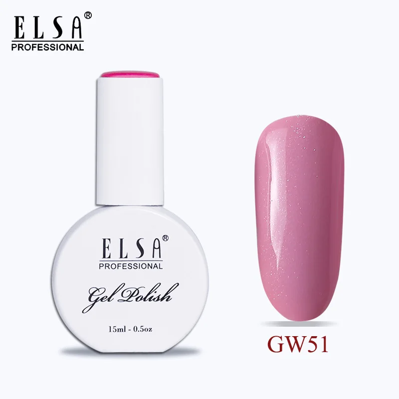 GW51 Elsa 15 мл УФ-гель для ногтей 120 цветов на выбор кофе УФ-лак для ногтей Полупостоянный коричневый светодиодный гель-эмаль для ногтей - Цвет: GW51