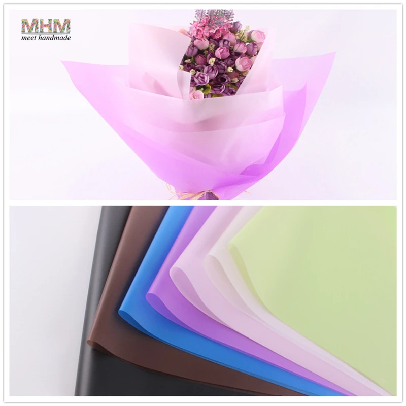 Матовая водонепроницаемая бумага для упаковки подарков букет цветов подарочные