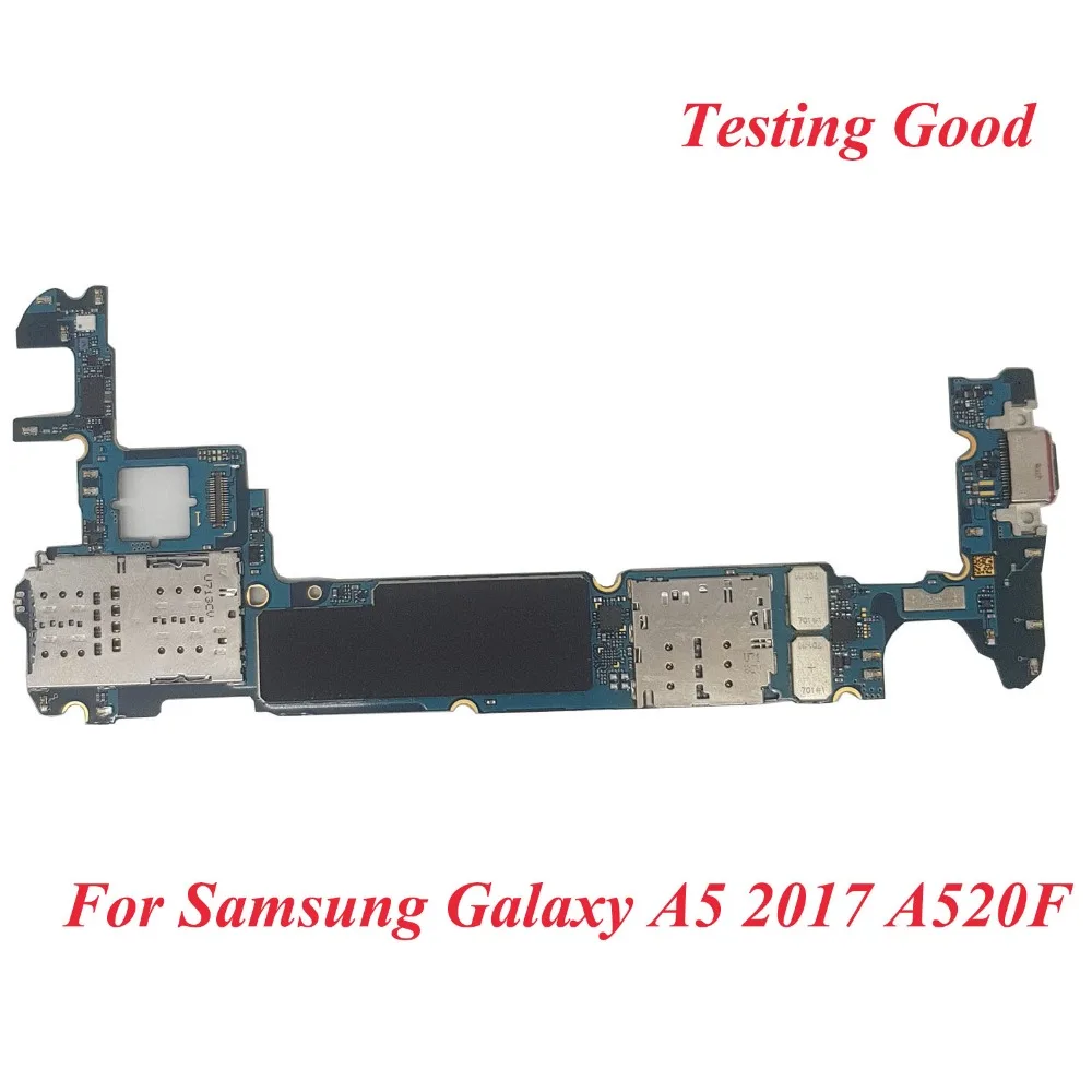 Оригинальная разблокированная материнская плата Tehxv для samsung Galaxy A5 A7 A520F A720F A520F/DS A720F/DS