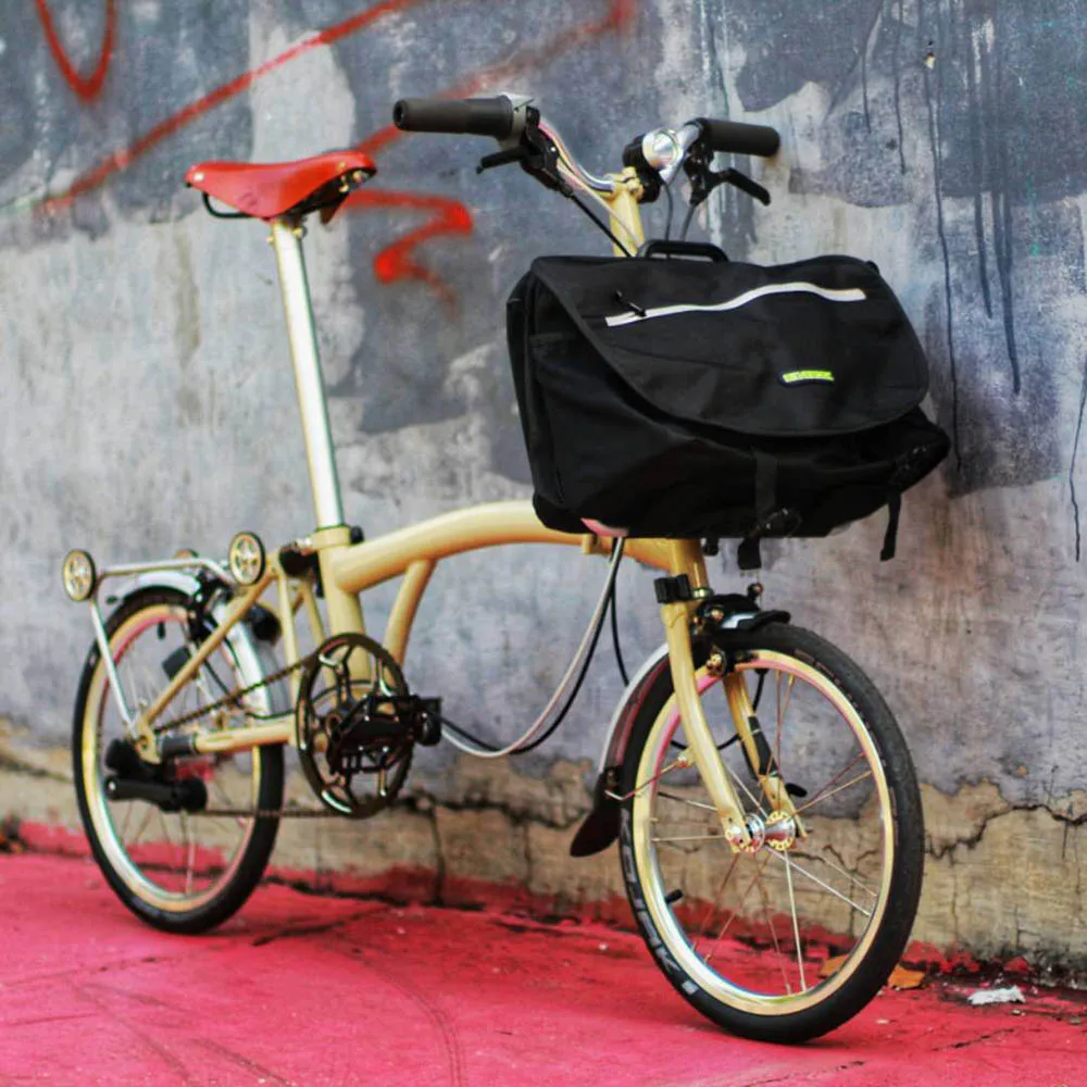 Велосипедная сумка для Brompton 3 SIXTY сменная s-сумка DuPont водостойкая тканевая сумка через плечо