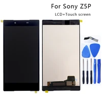 suitable for sony xperia z5 premium 5 5lcd touch screen digitizer for sony xperia z5p z5 plus e6853 e6883 display plus frame