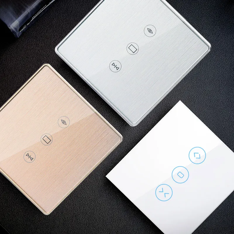 Золотой/Серебряный Tuya Smart life WiFi шторы выключатели приложение управление для