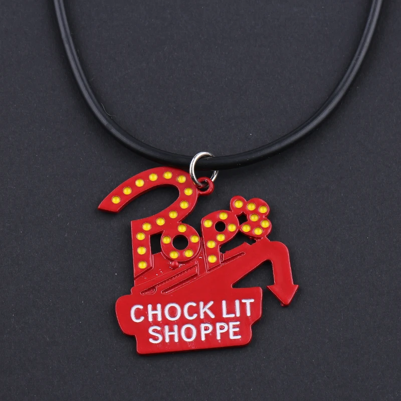 Горячие ривердейл ТВ серии поп Chock'lit Shoppe дизайн красный симпатичное ожерелье с