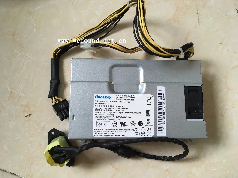 100% рабочий источник питания для B320I B325I B520E 10088 HKF2502 3A HKF2002 32 DPS 250AB 71 Φ полностью