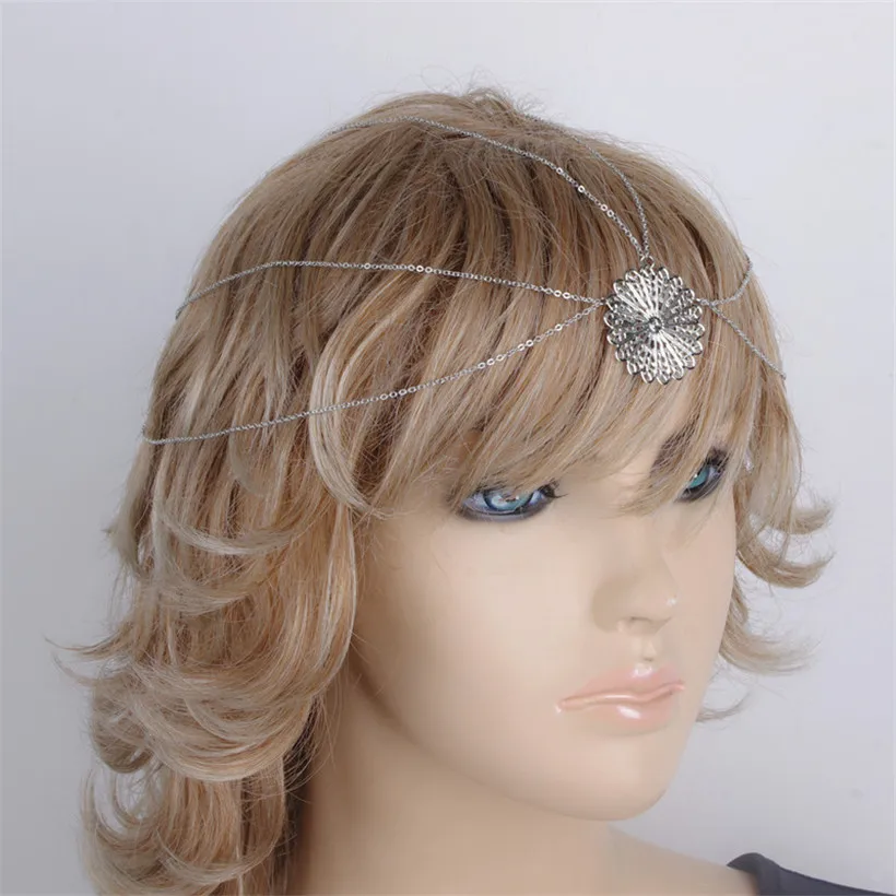 Женская повязка на голову с кисточками и цепочкой|fashion jewelry headbands|jewelry headbandfashion