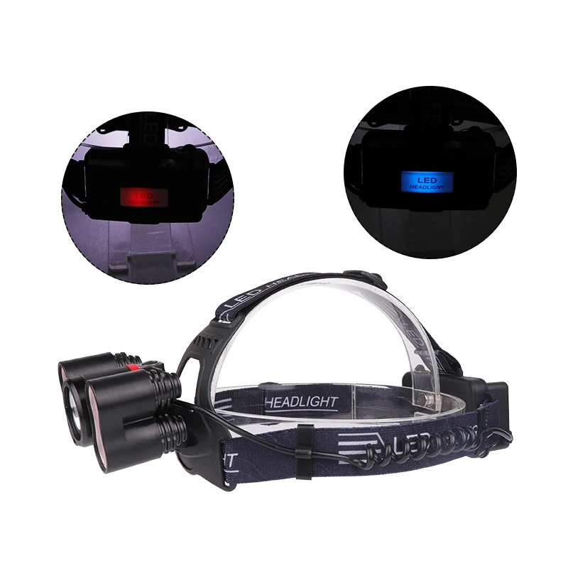Налобный фонарь Superbright cob/светодиодный перезаряжаемый 8000LM USB 1 * T6 + 40*2835