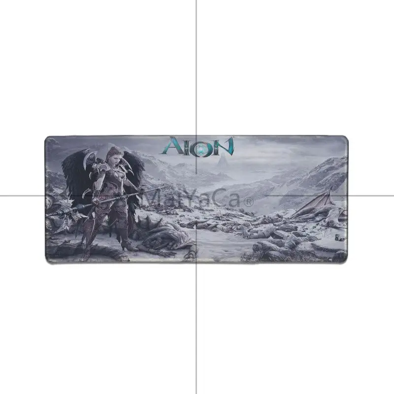 MaiYaCa горячие продажи Aion игра противоскользящие прочные силиконовые компьютерные коврики излучения для украшения рабочего стола Нескользящие резиновые коврики мышь геймер