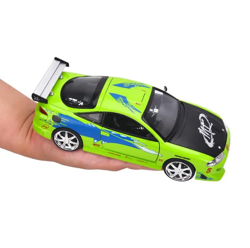 JADA Mitsubishi Eclipse 1:24 передовая модель автомобиля из сплава высокая имитация литья под давлением Металлическая Модель игрушечных автомобилей Коллекция Модель автомобиля