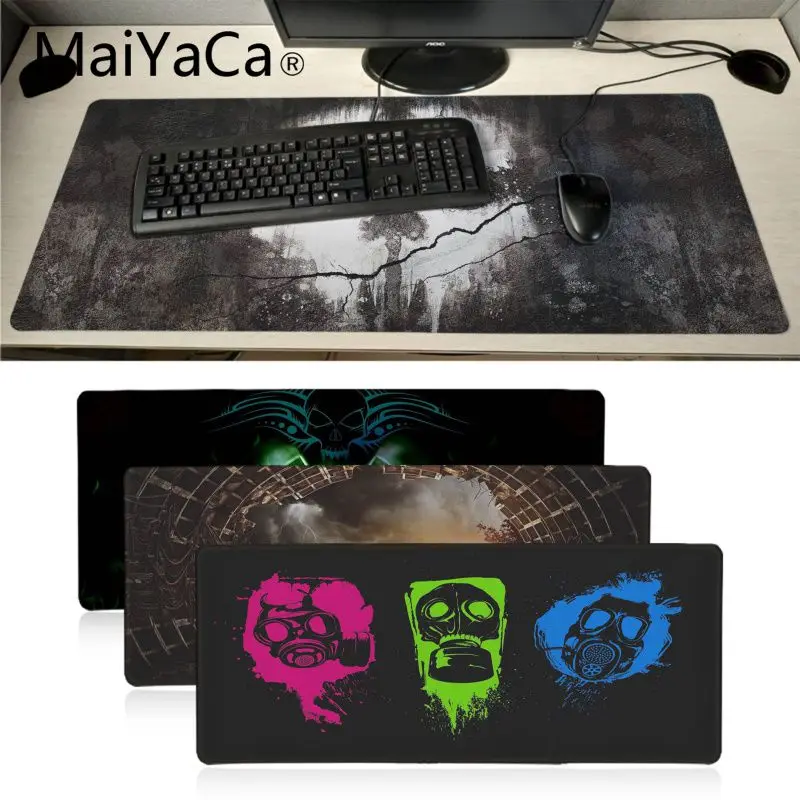 Игровой газовый коврик Maiyaca stalker резиновый для мыши настольная клавиатура Аниме