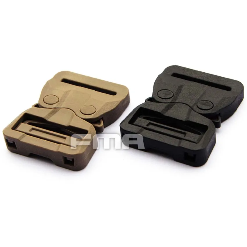 

FMA Tactical Outdoor Accessories Multifunction Safety Buckle Button Quick Locking System Kit BK/DE 5pcs/lot