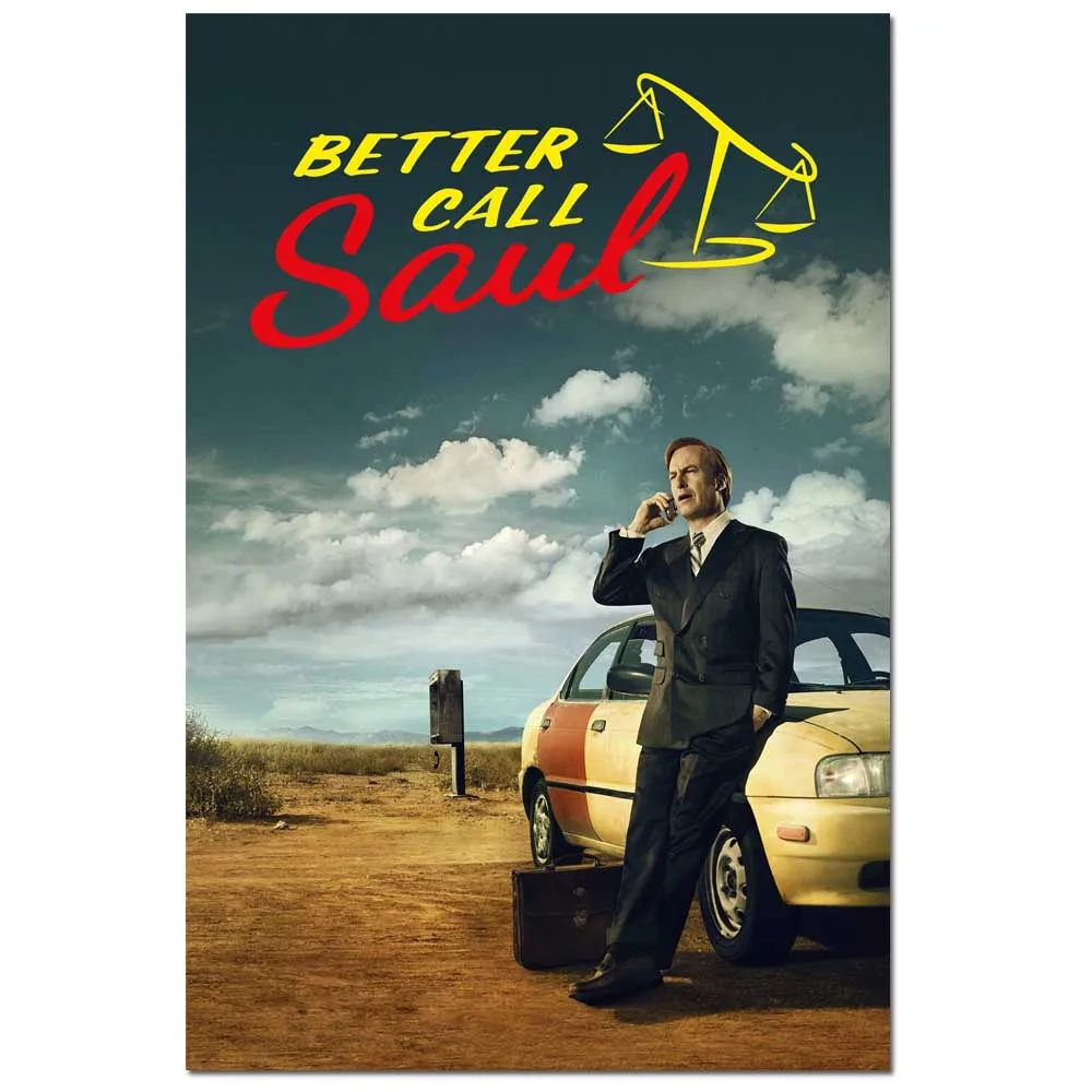 Лучше Call Saul плакат книги по искусству шелк классический фильм шелковая