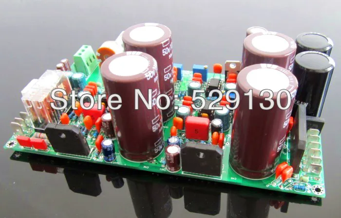 finish board well done lm3886 perfect combination mbl6010d 2.0 channel amplifier with speaker protection assembled | Электроника