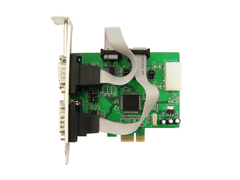 Бесплатная доставка PCIe PCI Express 4 последовательный порт RS232 COM DB9 настольные карты