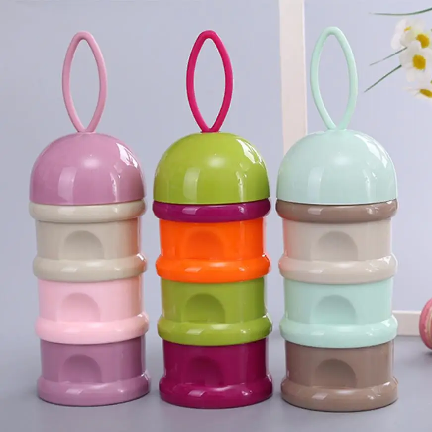 Портативный дозатор для молока и порошка контейнер пищевых продуктов хранения