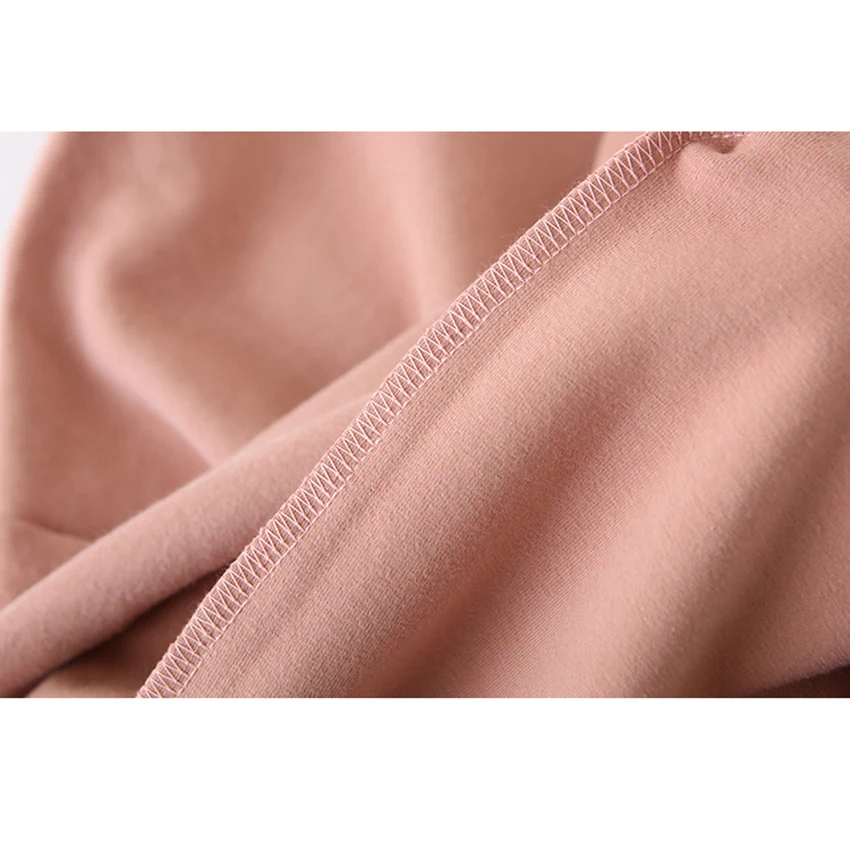 Женская футболка с высоким воротом универсальная длинная коротким рукавом Mw401