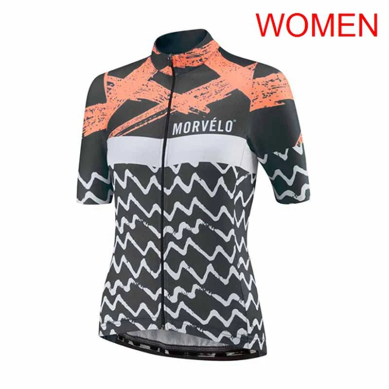 morvelo велосипедные Короткие рукава Джерси быстросохнущая Велоспорт Лето MTB велосипеда костюмы прямые продажи с фабрики U51305
