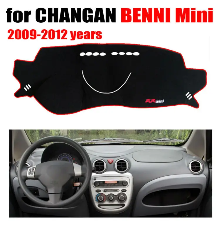 

Приборная панель автомобиля охватывает коврик для CHANGAN BENNI Mini 2009-2012 год левосторонний привод dashmat pad Даш крышка авто аксессуары для приборной...