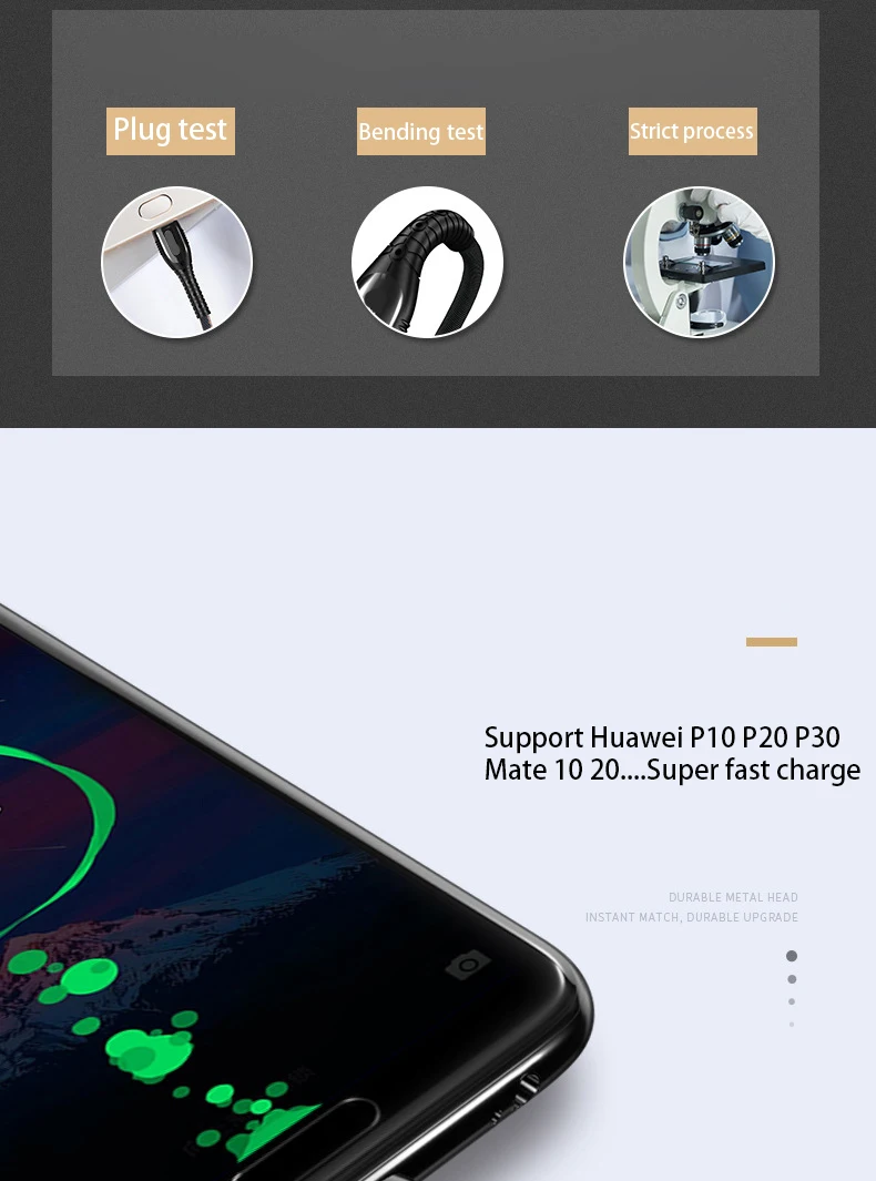 Кабель USB C type c 5A SuperCharge QC 3,0 кабель для быстрой зарядки для samsung S9 S10 huawei P20 P30 Pro Xiaomi 9 type c кабель