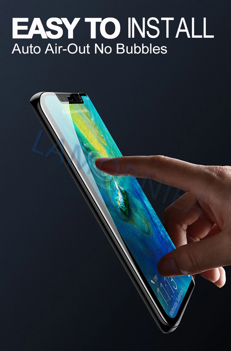 Lamorniea 20D УФ закаленное стекло для huawei P30 Pro УФ жидкое полное клеевое стекло для huawei P20 P30 Pro mate 30 20 Pro Lite