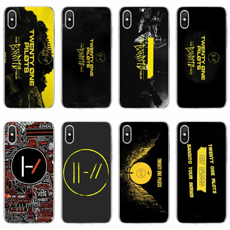 Twenty One Pilots 21 мягкий силиконовый 2018 из термопластика Чехол для мобильного телефона
