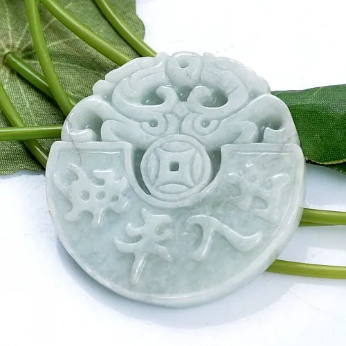 50mm Natural Burma Jade Charm Cargo Pixiu Pendant Fine Jewelry For Women Gift With Certificate Can Drop Shipping | Украшения и
