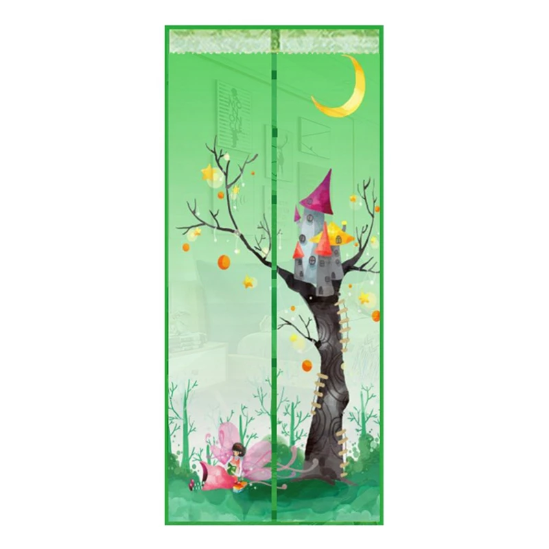 Новая Цветочная фея: защита от комаров летняя дверь занавес насекомых магнитный