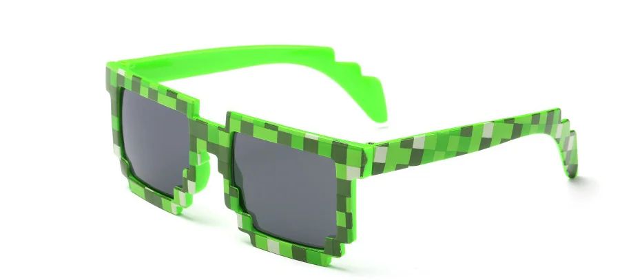 Новый 4 цвета! Модные очки майнкрафт Детские экшн игры игрушки квадратные с
