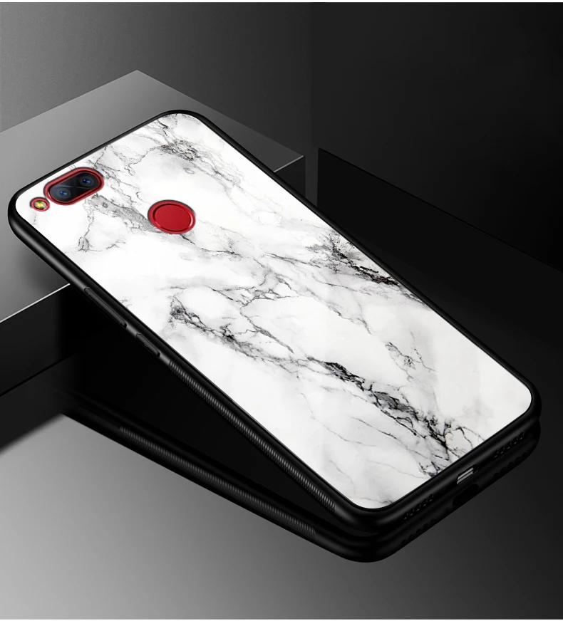 For ZTE Z17 mini Case 5.2 inch Glass Hard Back Cases For ZTE NUBIA Z17 mini Case Cover Z17mini Z 17 Tempered Soft Bumper