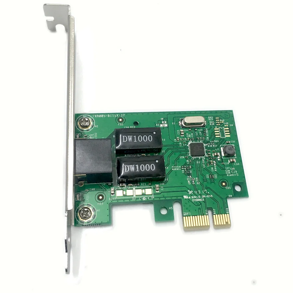 ZML PCI-E сетевая карта Gigabit Ethernet адаптер с разъемом PCI Express до RJ45 Lan порт для ПК