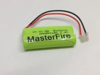 MasterFire New Original Ni-MH AAA 2 4V 800mAh NiMH Battery Cell Rechargeable Batteries Pack With Plugs For Cordless Phone