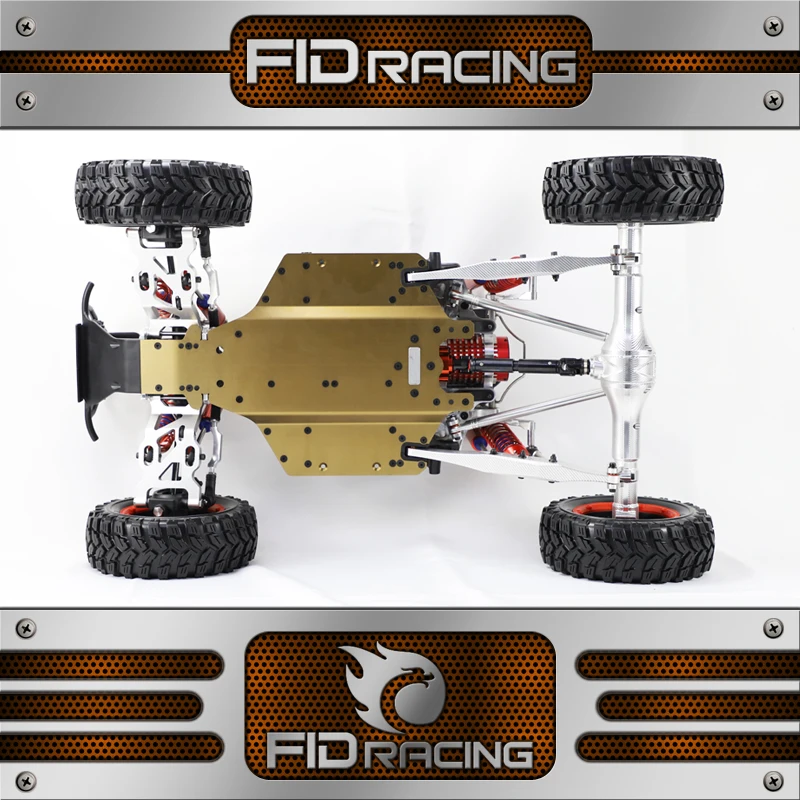FIDdragon HammerVoltz Версия 8S 1/5 4WD электрический грузовик с запасным колесом