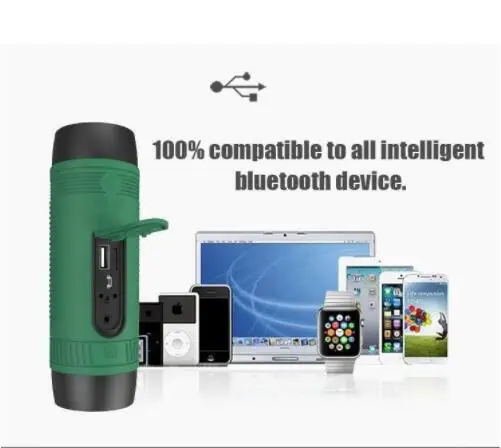 Zealot S1 Bluetooth динамик открытый велосипед портативный сабвуфер бас беспроводной s