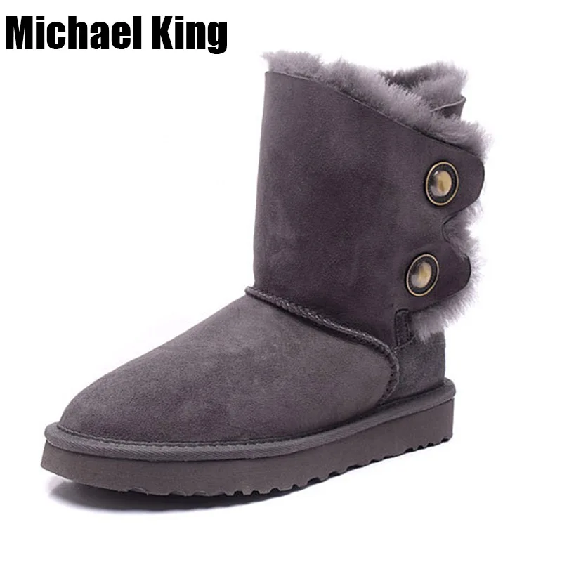 Женские зимние сапоги из натуральной овечьей кожи с натуральным мехом|winter shoes|snow